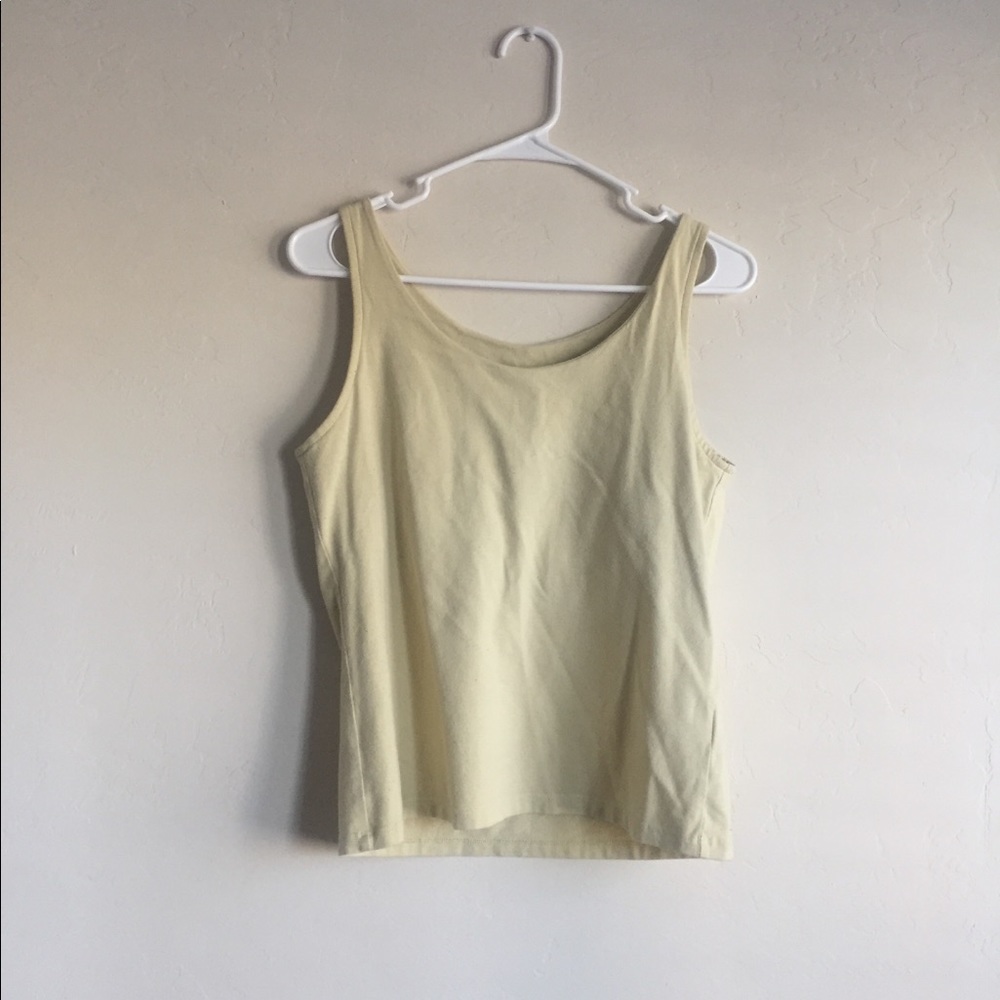 Yellow Eileen Fisher top